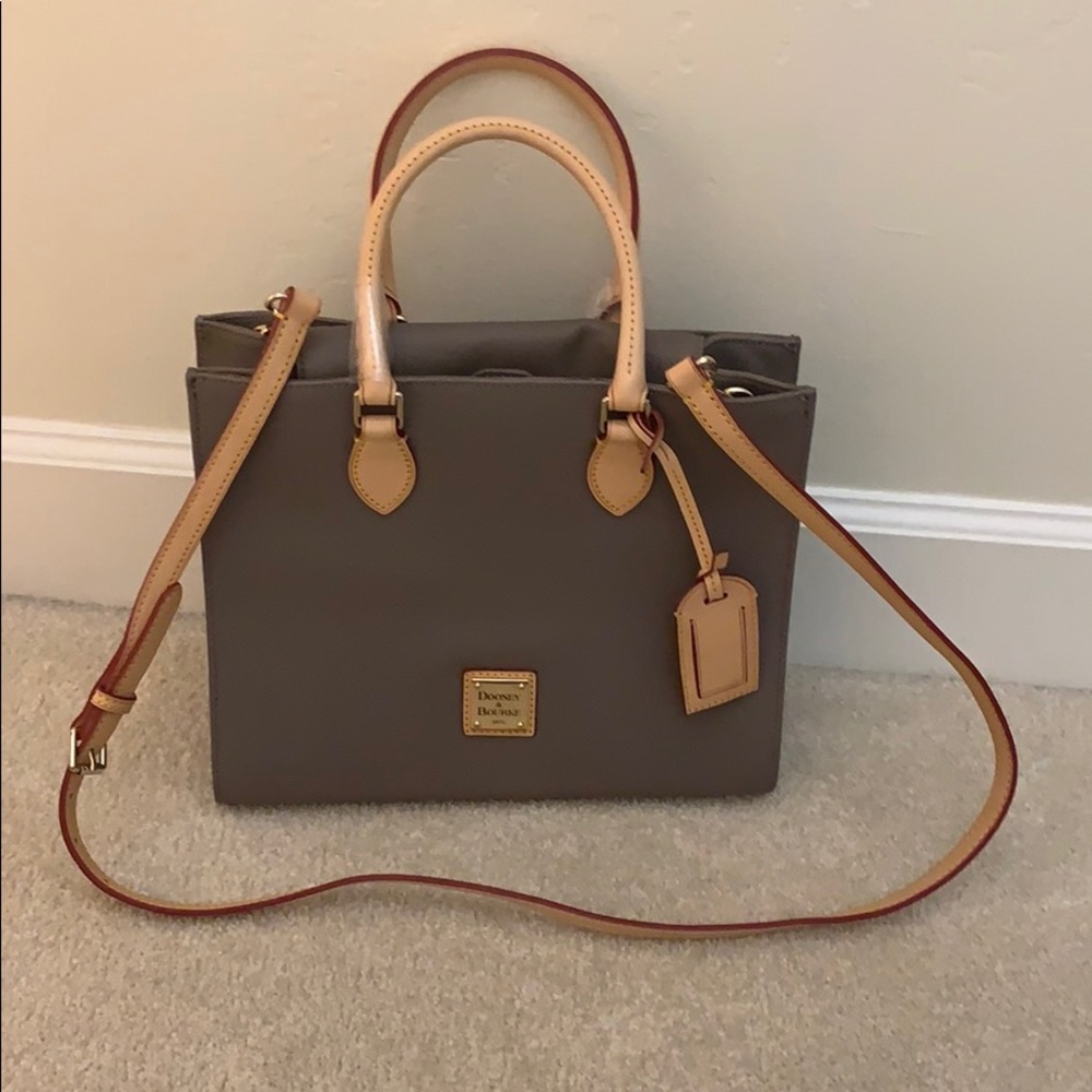 Grey Dooney & Bourke Satchel Bag